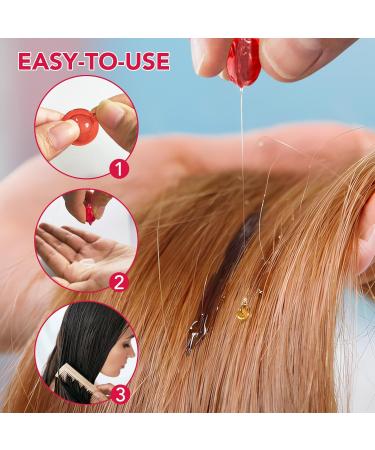 Hair Styling Treatment Capsules - Anti-Frizz Serum with Vitamins A C E & Moroccan Oils for Dry Hair - 2 Fl Oz - Buy Online on GoSupps.com