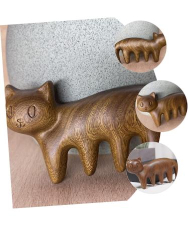 Beavorty 2-in-1 Kitten Massage Comb | Full Body & Scalp Massage Tool for Relaxation & Grooming - Buy Online on GoSupps.com