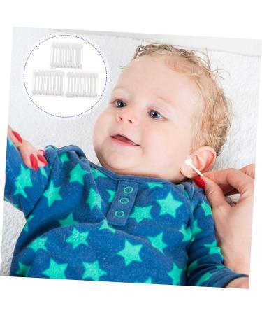 Hemoton 3 Boxes Pure Cotton Swab Kid Tools - Baby Ear Cleaner with Disposable Swabs for Newborns and Babies - Safe and Gentle Ear Wax Removal - Baby Supplies - Buy Online on GoSupps.com