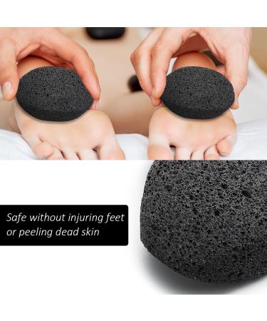 UNVOJL Pumice Foot Stone Foot Scrubber Natural Pumice Stone Exfoliates Hard Dead Dry Skin Natural Foot File for Skin Exfoliation - Buy Online on GoSupps.com