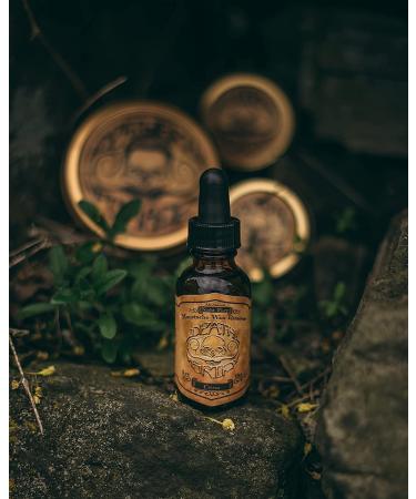 Death Grip Night Fury Mustache Wax Remover Oil - Remove Wax from Handlebar Moustache & Beard - Buy Online on GoSupps.com