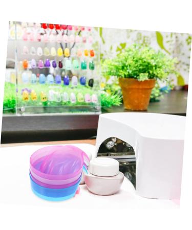 Lot de 4 Bols pour Dissolvant de Vernis Ongles Taille Standard L ger Portable pour Soin des Mains Manucure Domicile Couleur Al atoire - Buy Online on GoSupps.com