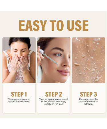 2Pcs Rice Exfoliating Ampoule Set Black and White Rice Peeling Ampoule Gentle Peel + Pore Minimizing & Deep Hydration Pore Exfoliant for All Skin Types 4 Fl Oz (Pack of 2) - Buy Online on GoSupps.com