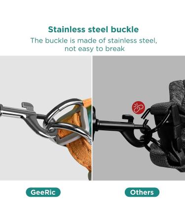 Geeric Adjustable Cat Dishes & Escape-Proof Harness Set - Reflective Green/Orange for Small Cats | Shop Internationally - Buy Online on GoSupps.com