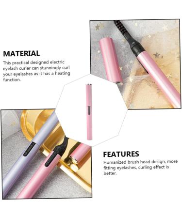 Ipetboom 1pc Eyelash Curler Lash Curling Device Practical Lash Heating Eyelash Perm Electric Lash Curler Eyelash Curling Iron Heated Lash Curler Eyelash Makeup Tool Aluminum Tube Make up - Buy Online on GoSupps.com