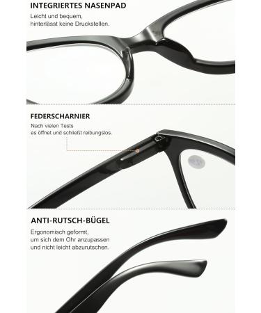 LANOMI Cat Eye Reading Glasses for Women - Fashionable Lightweight Visual Aid Strength 3.0x - Order Internationally! - Buy Online on GoSupps.com