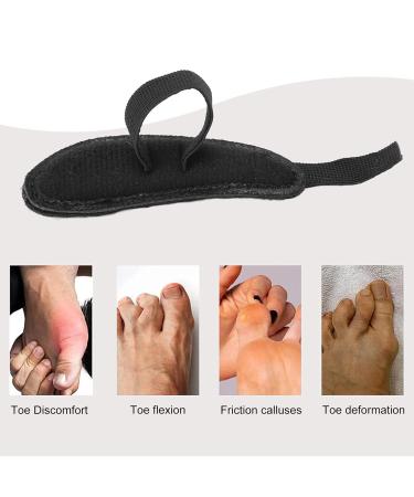 Right Foot Hammer Toe Support Cushion - Elastic Toe Release Pad for Easy Usage, Breathable & Washable - Discomfort Relief - Buy Online on GoSupps.com