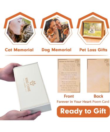 AMBOBE Pet Memorial Wind Chime - Thoughtful Gift for Grieving Pet Owners - Buy Online on GoSupps.com