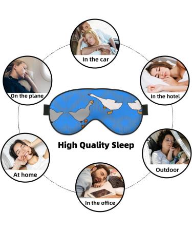 Gray Goose Adjustable Eye Mask | Soft Nighttime Comfort Sleeping Mask for Men & Women - Black - Buy Online on GoSupps.com