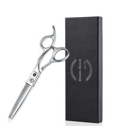 Dream REACH Professional hair scissors 15.2 cm Japanese 440c steel thinning scissors for women/men cutting for salon/hairdresser/household ... (straight teeth)