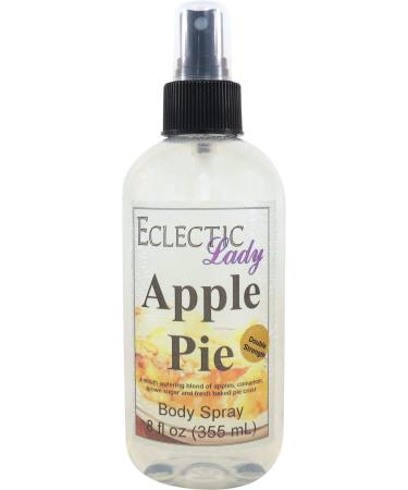 Apple Pie Body Spray (Double Strength) 8 ounces Body Mist for Women with Clean Light & Gentle Fragrance Long Lasting Perfume with Comforting Scent for Men & Women Cologne with Soft Subtle Aroma 8 Fluid Ounces (Double Strength)