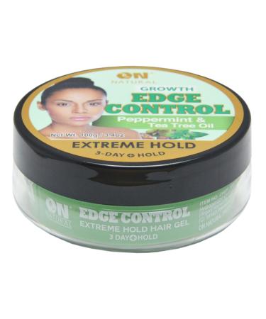 Edge Control Extreme Hold-Peppermint and Tea Tree Oil (3.4oz) 3.4 Ounce