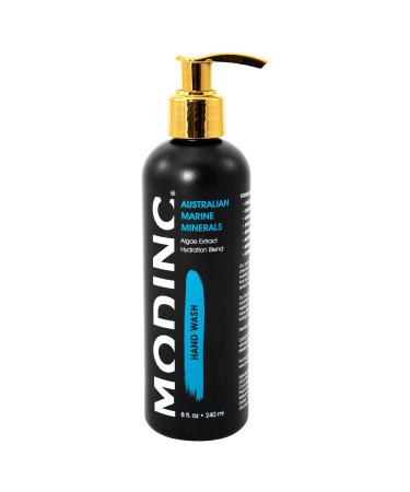 Luxury Hand Wash Australian Marine Minerals Formula Algae Extract Hydration Blend Vegan Cruelty Free Pump 8 Ounces