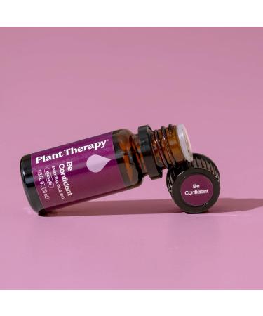 Plant Therapy Be Confident Essential Oil Blend 10 mL (1/3 oz) 100% Pure Essential Oils Undiluted Great for Diffusing or DIYs Boost Confidence - Buy Online on GoSupps.com