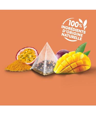 Elephant Flavored Infusion Mango Passion Flavor Rainforest Alliance Certified 100% Natural Ingredients 20 Sa - Buy Online on GoSupps.com