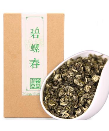 HQZM Premium Yunnan Green Tea Biluochun One Bud One Leaf 200g 705oz Flavor Traditional Charm