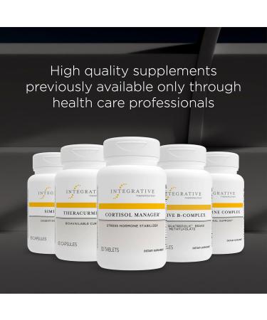 Integrative Therapeutics Bundle with Cortisol Manager 30 Tablets - Stress Support Supplement with Ashwagandha* - & HPA Adapt 120 Vegan Capsules - Support a Healthy Stress Response wit - Buy Online on GoSupps.com