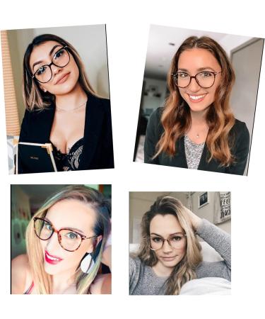 Interpring TR90 Blue Light Filtering Reading Glasses for Men & Women - Lightweight Anti-Blue Computer Glasses with Spring Hinge - Stylish & Comfortable Design - Buy Online on GoSupps.com