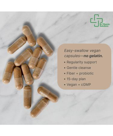 15 Day Cleanse Natural Colon Detox & Digestive Support with Senna Aloe Vera Cascara Sagrada & Probiotics Gentle Vegan 15-Day Cleansing Program - Buy Online on GoSupps.com