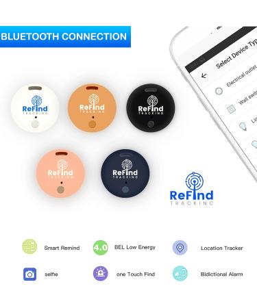 ReFind R2 Smart Tracker. Mini GPS Tag Live Tracking on Free App Bluetooth 5.0. Key Finder Tracker For Luggage Item Finder Dog & Cat Tracker. Compact AIR I TAG For iPhone Android Samsung(Orange) - Buy Online on GoSupps.com