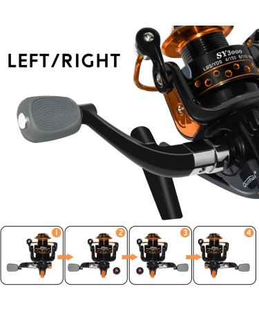 Summer and Centron Spinning Reels - 12+1 BB Lightweight & Ultra Smooth - Size 3000 | QINGLER - Buy Online on GoSupps.com