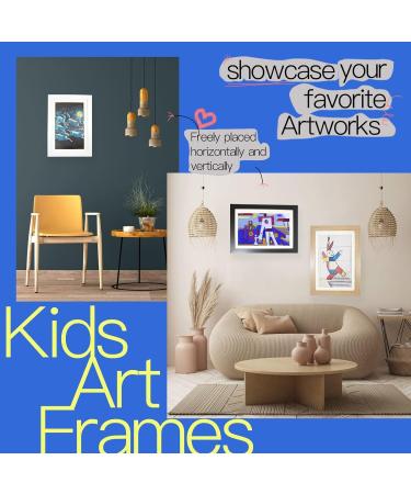 Shengruili Children's Drawing Frame - Foldable Art Frame for Kids' Artwork | Front Opening Design - Buy Online on GoSupps.com