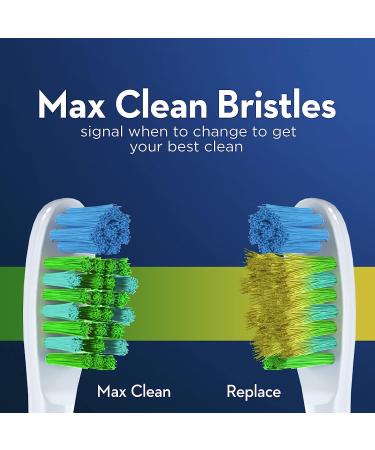 Oral-B Bacteria Blast Toothbrush, Soft, 4 Count (Pack of 2), Green,yellow