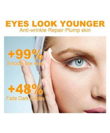 SURORAIN 5D Peptide Anti-Wrinkle Eye Cream Hydrates and Moisturizes Reduces Wrinkles and Fine Lines For Dark Circles and Eye Bags Firming and Anti-Aging Eye Cream Suitable for Daily Skincare - Buy Online on GoSupps.com