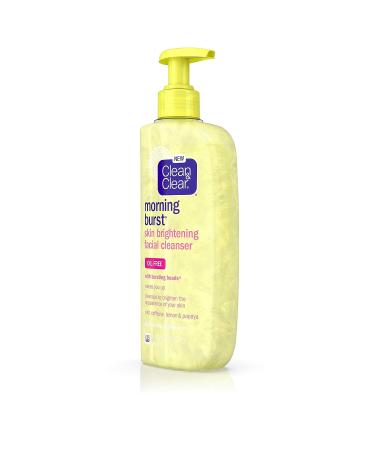 Clean & Clear Morning Burst Skin Brightening Facial Cleanser with Caffeine, Lemon & Papaya - 8 fl. oz - Oil-Free Citrus Face Wash for All Skin Types - Buy Online on GoSupps.com