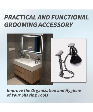 BRBASAP Universal Razor and Shaving Brush Stand | Premium Shaving Accessories for Men | International Shipping Available - Buy Online on GoSupps.com