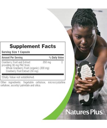 NaturesPlus PRO Cranberry Plus - 60 Capsules - Non-GMO Gluten Free - 60 Servings - Buy Online on GoSupps.com