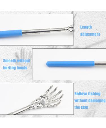 Cyiou 5-Piece Stainless Steel Back Scratcher Set | Adjustable 21-57cm | Funny Itching Relief | 5 Colors | International Shipping - Buy Online on GoSupps.com