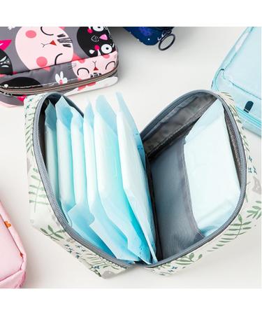 Large Capacity Waterproof Tampon Storage Bag | Portable Organizer for Women | Key & Data Cable Storage - Buy Online on GoSupps.com