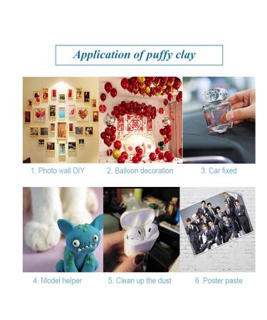 Kalolary Nail Tip Stand Holders with 102Pcs Adhesive Putty Clay - Nail Art Display Tools Set - Buy Online on GoSupps.com