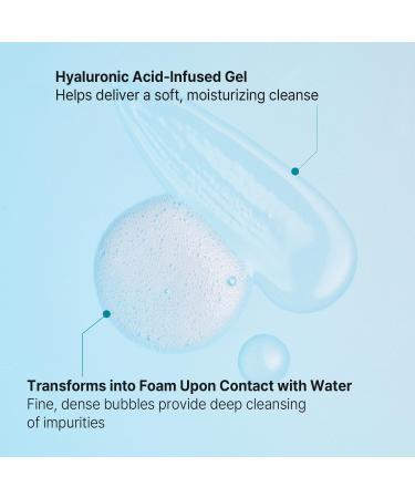 AVCA Ultra Mild Cleansing Gel Face Wash 300 mL (10.14 fl oz) - Gentle Hydrating Cleanser, Hyaluronic Acid & Niacinamide, Heartleaf Extract, Low-Irritation Foaming Rinse - Buy Online on GoSupps.com