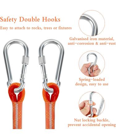 Buy 10mm Nylon Climbing Rope - Outdoor Security & Rescue Rope for Height Work | Fire Rescue & Abseiling Use - Durable Red Static Rope - Buy Online on GoSupps.com