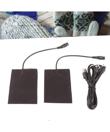 KOSDFOGE 5V Carbon Fiber Heating Pad - Portable Electric USB Heating Mat for Hand & Stomach Relief | International Shipping Available - Buy Online on GoSupps.com