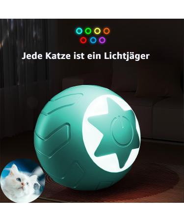 Peticularz Cat Toys - Self-Employment Electric Powerball 2.0 | Interactive Wloom Intelligence Magic Ball for Cats (Star Blue) - Buy Online on GoSupps.com