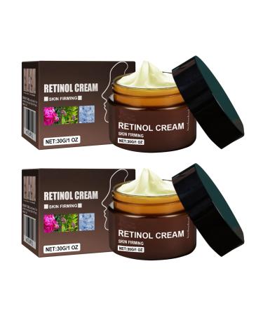 QPJUVC Retinol Anti-Wrinkle Cream - Advanced anti-aging moisturizing cream to firm and tighten the face with double retinol hyaluronic acid and vitamin C for hydration (2)