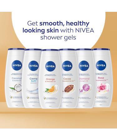 NIVEA Orange & Avocado Oil Body Wash 3x500ml - Buy Online on GoSupps.com