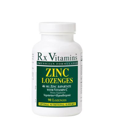 Rx Vitamins Zinc Lozenges 90 Lozenges