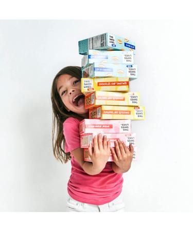 This Saves Lives Kids' Snack Bars (Variety Pack  0.88 Ounce (Pack of 15)) Variety Pack 0.88 Ounce (Pack of 15) - Buy Online on GoSupps.com