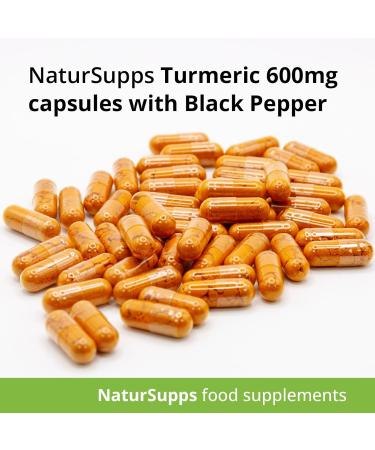 NaturPlus Turmeric Capsules high Strength with Black Pepper 600mg 365 Capsules**G - Buy Online on GoSupps.com