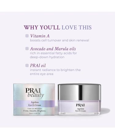 PRAI Beauty Ageless Eye D-Crease Cream - Revitalize & Smooth Eyes 15 ml - Buy Internationally - Buy Online on GoSupps.com