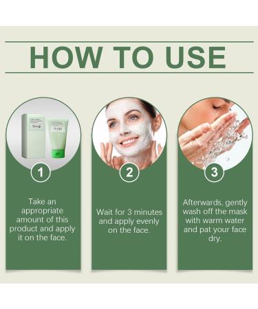 Green Tomato Clay Mask - Green Tomato Face Cleanser - Clean and Clear Cleanser - Face Wash for Dry Skin & Acne Prone Skin - Deep Pore Cleansing Hydrating & Moisturizing - Buy Online on GoSupps.com