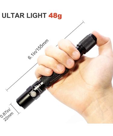 ThruNite Archer 2A V3 500 Lumens CREE AA Flashlight - IPX8 Water-Resistant Outdoor EDC Flashlight for Camping and Hiking - Buy Online on GoSupps.com