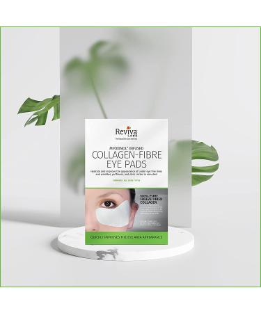 Reviva Labs Collagen-Fibre Eye Pads - 3 Sets of Contoured Anti-Aging Pads - Buy Online on GoSupps.com