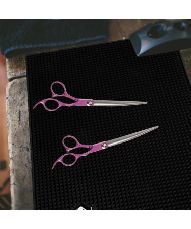 Beavorty Barber Organizer Mat Hair Salon Clippers Mat Barbershop Work Pad Hair Styling Tools Pad - Buy Online on GoSupps.com