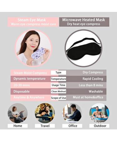 Steam Eye Mask 10 Pairs Lavender Heated Eye Mask Warm Compress for Eyes Eye Mask for Dry Eyes Self Heating Eye Mask Dry Eyes Fatigue Disposable Moist Hot Compress Eye Patch - Buy Online on GoSupps.com