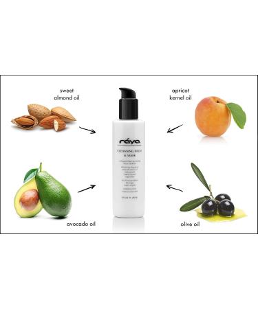 Buy RAYA Facial Cleansing Balm & Mask | Natural Water-Soluble Cleanser & Makeup Remover for Combination & Dry Skin | Gentle Cleansing Mask - International Shipping Available - Buy Online on GoSupps.com